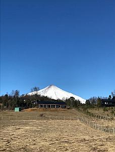 Gran vista al volcán